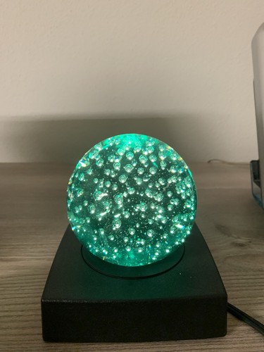 Glaskugel beleuchtet - glaskugel,