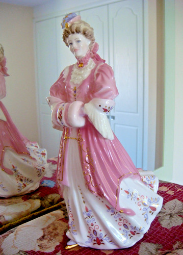 Coalport figur lady - coalport, figur-lady