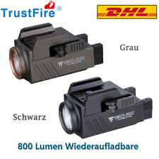 TrustFire 800LM LED Taktisch Pistole Taschenlampen Lampe für Glock Picatinny DE.