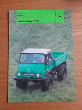 Unimog Allradschlepper U 900 Mercedes-Benz - Prospekt, Broschüre