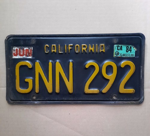 Original auto kennzeichen - original, us