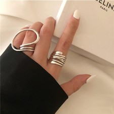 Designer Damenringe Set (2