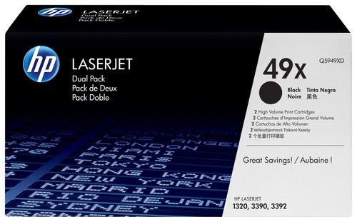 49x q5949xd 2x toner - 49x,