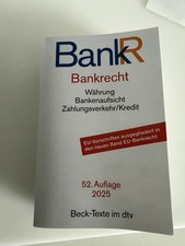 BANKRECHT (BankR) | Beck-Texte