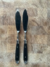 2 Eichenlaub Fischmesser Acryl