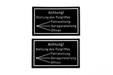 Unimog 421 AUFKLEBER Türe