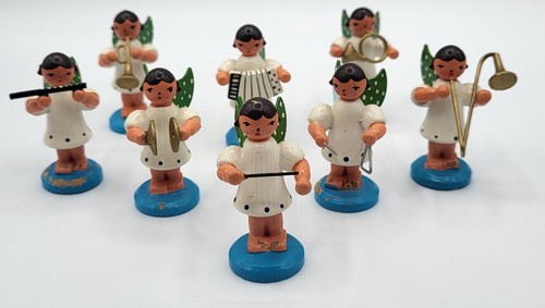Erzgebirge holz figuren - holz, 8x