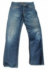 DAMEN  JEANSHOSE JEANS HIGHLANDS 5 POCKET BLAU TOLLE WASCHUNG W31 / L32 31/32