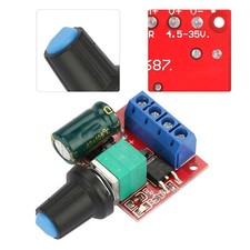 12 Volt DC Motor Controller DC Motor Drehzahlregler 5V-28V 5A Drehzahlregler
