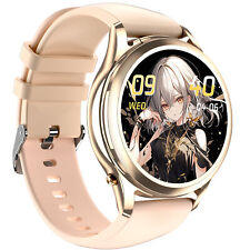 2in1 Smartwatch Herren Damen Fitnessuhr mit Bluetooth Kopfhörer für Android iOS