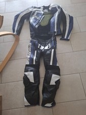  4LIMIT Sports Lederkombi 48/M nagelneu,top Kombi,blauweiß, schwarz,2teilig!!!!!