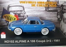 Renault  Alpine A 108 Coupe 2+2-1961 blau-metallic NO102 Cofradis-Modell/Auto