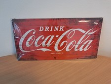 Blechschild Coca Cola Coke