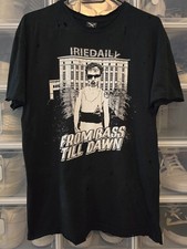 Iriedaily Berghain Destroyed Shirt Unikat  One night at Berghain Techno Club  M