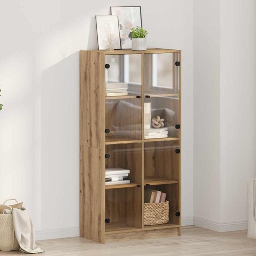 Bücherschrank mit türen - bücherschrank,