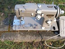 80W Sattler Nähmaschine PFAFF 230 mit  Zubehör PLANETOP Baumwolle Leder Jeans