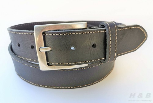 Büffelleder gürtel 4cm - büffelleder, echt