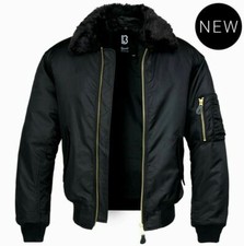 Brandit Herren Herbst Winter Übergangs Jacke MA2 Bomberjacke Windbreaker Pilot