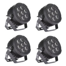 Etec led compact par - 4x,