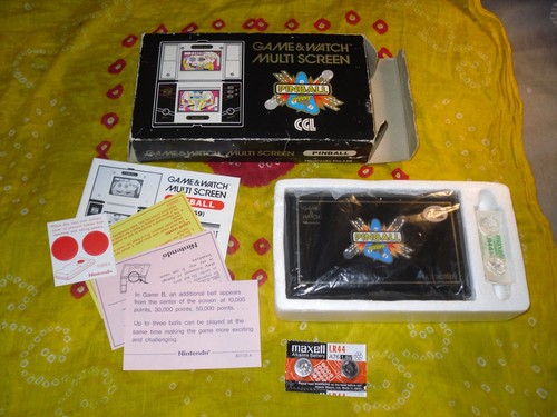 Cgl nintendo pinball boxed - nintendo,