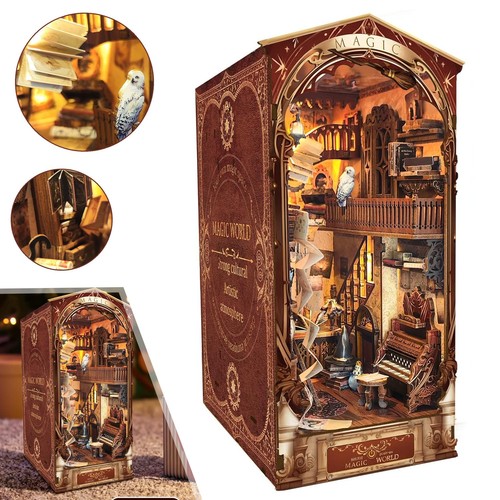 Book nook kit diy - kit, miniatur