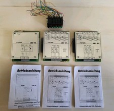 SYSTEME LAUER, Steuerung für 5-gleisigen Schattenbahnhof, Digital- Analogbetrieb