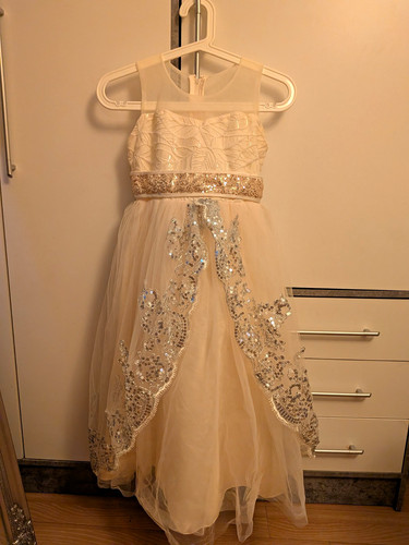 Mädchen festkleid 140 - gr.,