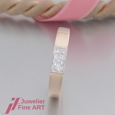 feiner Brillant-Ring mit 8