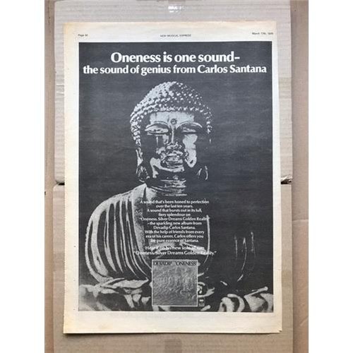 Santana oneness poster - oneness,