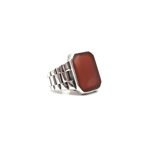 925 silber ring roter - ring, karneol