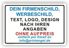 FIRMENSCHILD,INDIVIDUELL,WERBE