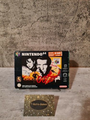 N64 nintendo goldeneye 007 - goldeneye,