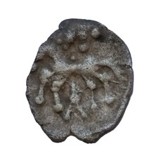 Kelten, Vindeliker, Kleinsilber Stachelhaar, Typ Manching 2, 0.38 g