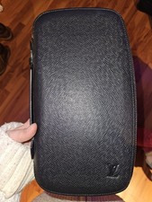 Louis Vuitton Organizer Wallet Atoll Taiga Leather