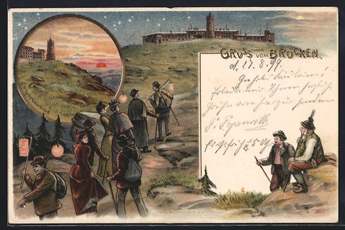 Lithographie brocken - lithographie,