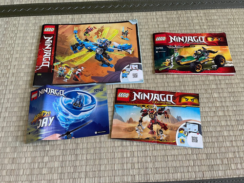 Lego ninjago bauanleitungen - lego,