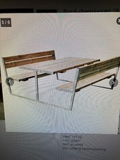 Picknicktisch Druck imprägniert mit verzinktem Rahmen