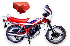 Sitzbezug rot für Honda MB5 -