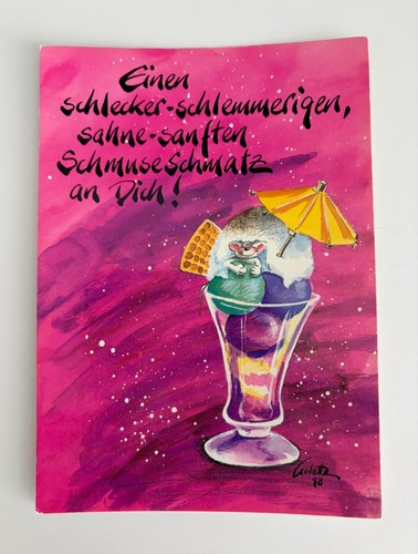 Rarität diddl postkarte - diddl,