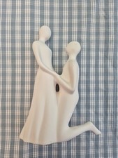 GILDE Liebespaar Paar Mann Frau Statue Figur Skulptur Brautpaar Hochzeit Antrag