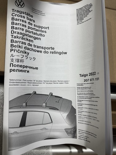 Original volkswagen taigo - original,