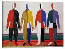 Leinwandbild Sportler -