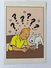 Tim und Struppi - 5 Postkarten - rar