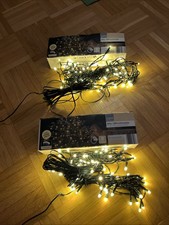 LED Lichterkette, 2 x 80er innen + außen - IP44 warmweiß - unbenutzt - CASA Deco