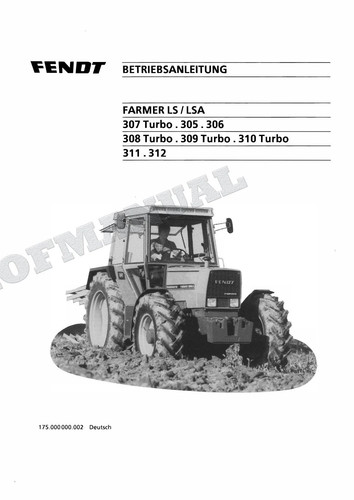 Fendt farmer lsa 309 - fendt,