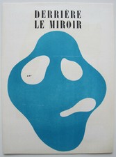 HANS ARP JEAN "DERRIÈRE LE MIROIR" 33 MAEGHT PARIS 1950, 3 FARBIGE HOLZSCHNITTE