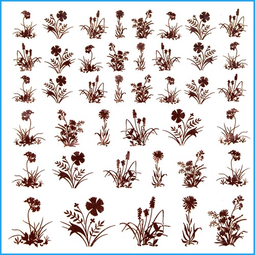 Gold decals einbrenndekor - /,