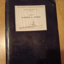 M-Boot 43 Bauplan in 1:50  Ausgeliefert nach dem Krieg Gazzella und Daino