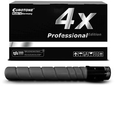 4x PRO Toner SCHWARZ f�r