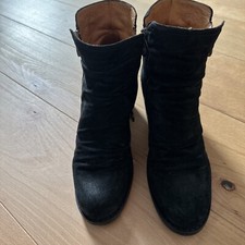 w NEU FIORENTINI BAKER  STIEFELETTE Leder schwarz  GR  40 NP 369€